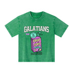 Fruit Of The Spirit Christian Kid Washed T-Shirt
