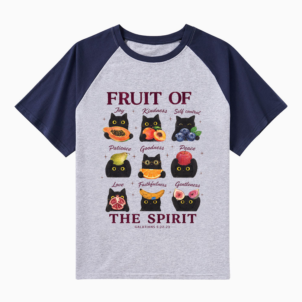 Fruit Of The Spirit Christian Raglan Sleeve T-Shirt