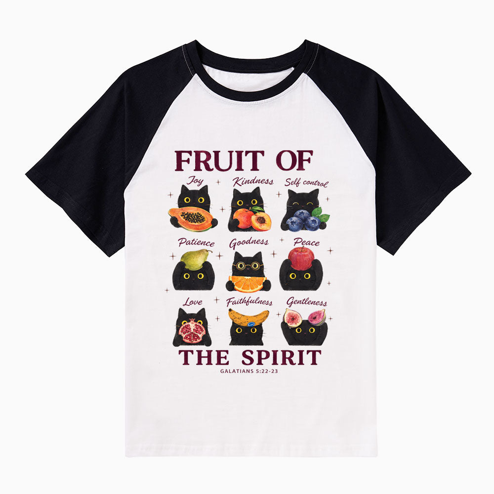 Fruit Of The Spirit Christian Raglan Sleeve T-Shirt