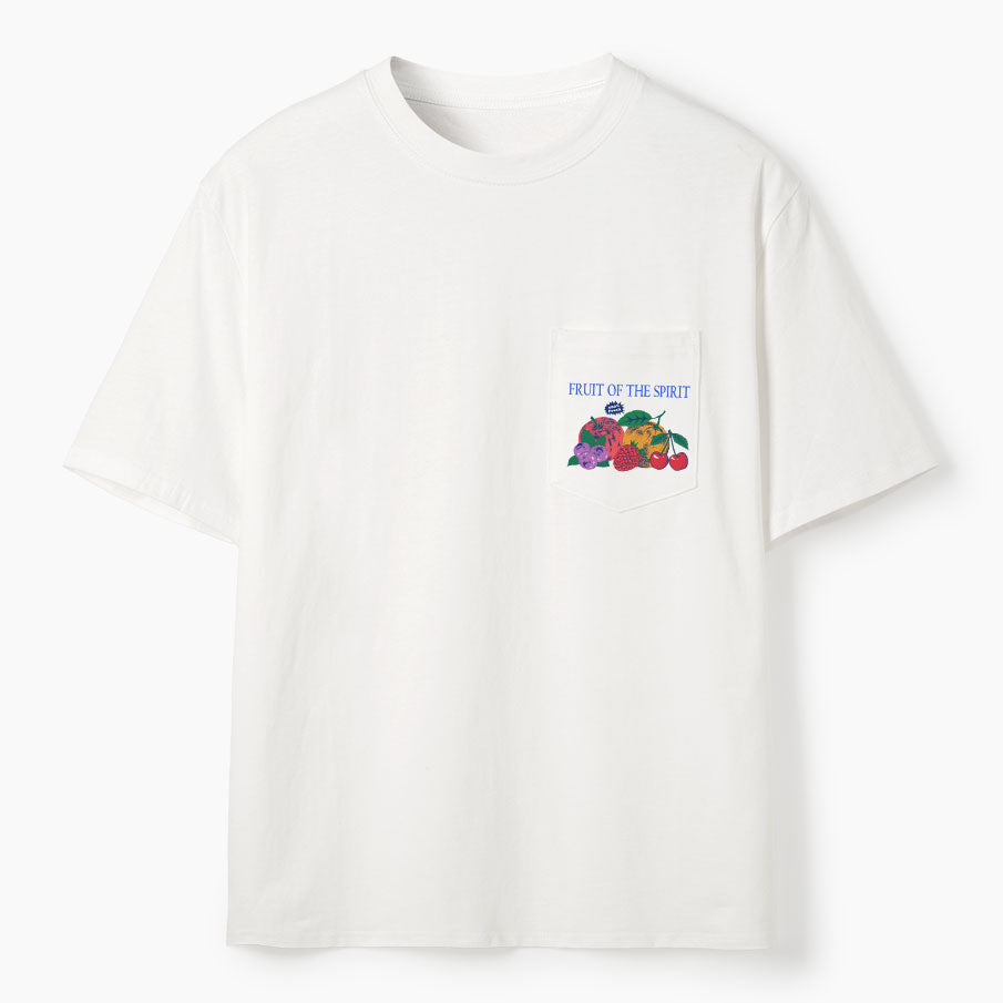 Fruit Of The Spirit Christian Unisex Pocket T-Shirt