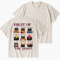 Fruit Of The Spirit Christian Washed V-Neck T-Shirt