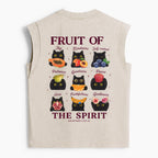 Fruit Of The Spirit Christian Women's Washed Tank Top