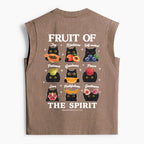 Fruit Of The Spirit Christian Women's Washed Tank Top