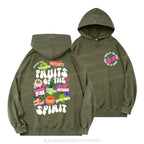 Fruit Of The Spirit Christian Washed Hoodie