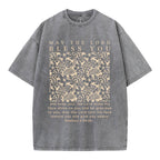 May The Lord Blessed You Christian Washed T-Shirt