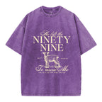 He Left The 99 To Rescues Me Christian Washed T-Shirt