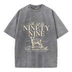 He Left The 99 To Rescues Me Christian Washed T-Shirt