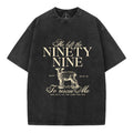 He Left The 99 To Rescues Me Christian Washed T-Shirt