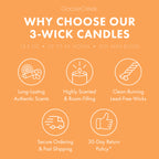 Georgia Peach 3-Wick Candle
