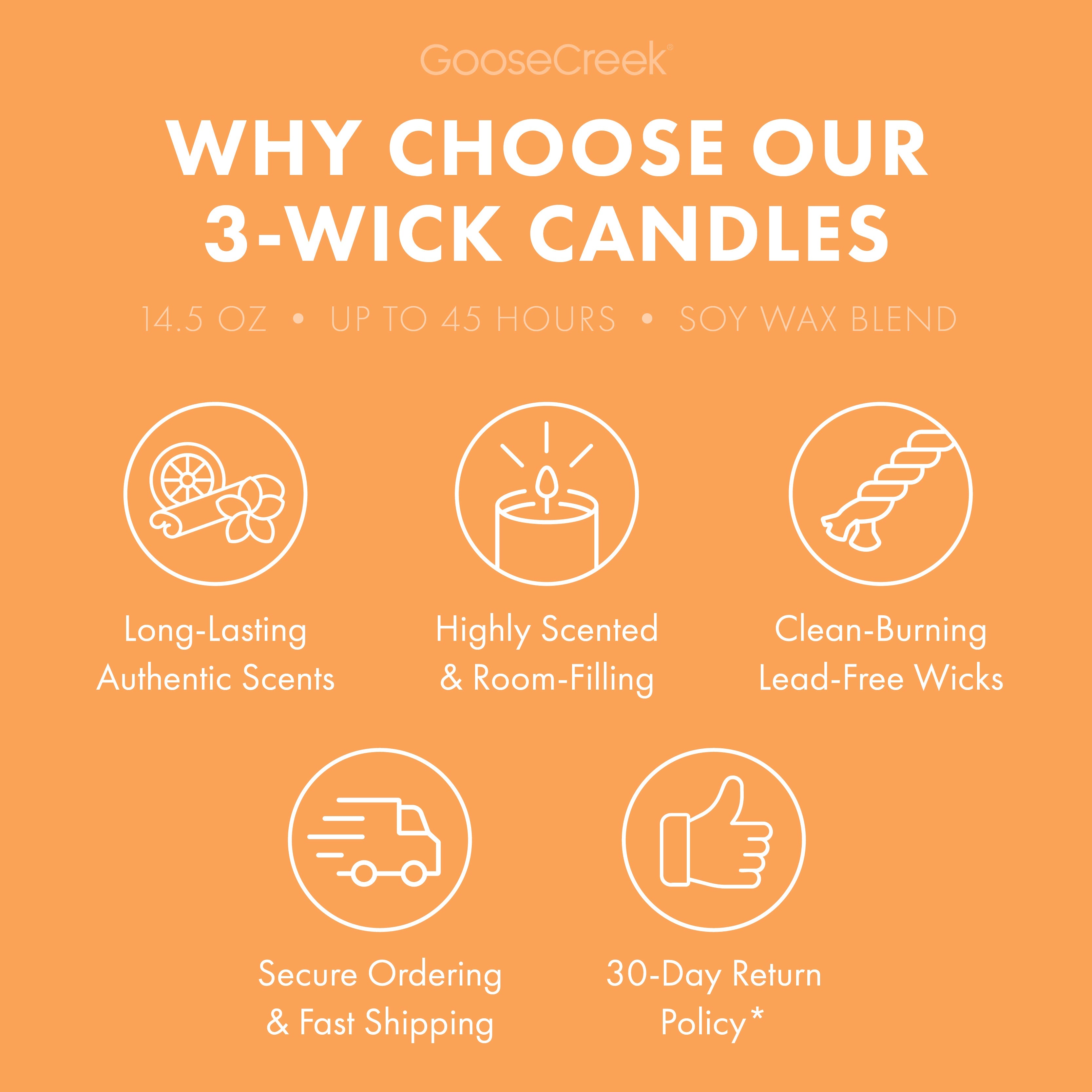 Georgia Peach 3-Wick Candle