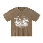 Get In Loser We're Doing God's Will Christian Kid Washed T-Shirt