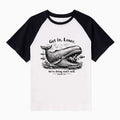 Get In Loser We're Doing God's Will Christian Raglan Sleeve T-Shirt