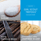 Girl Scout Trefoils? 3-Wick Candle