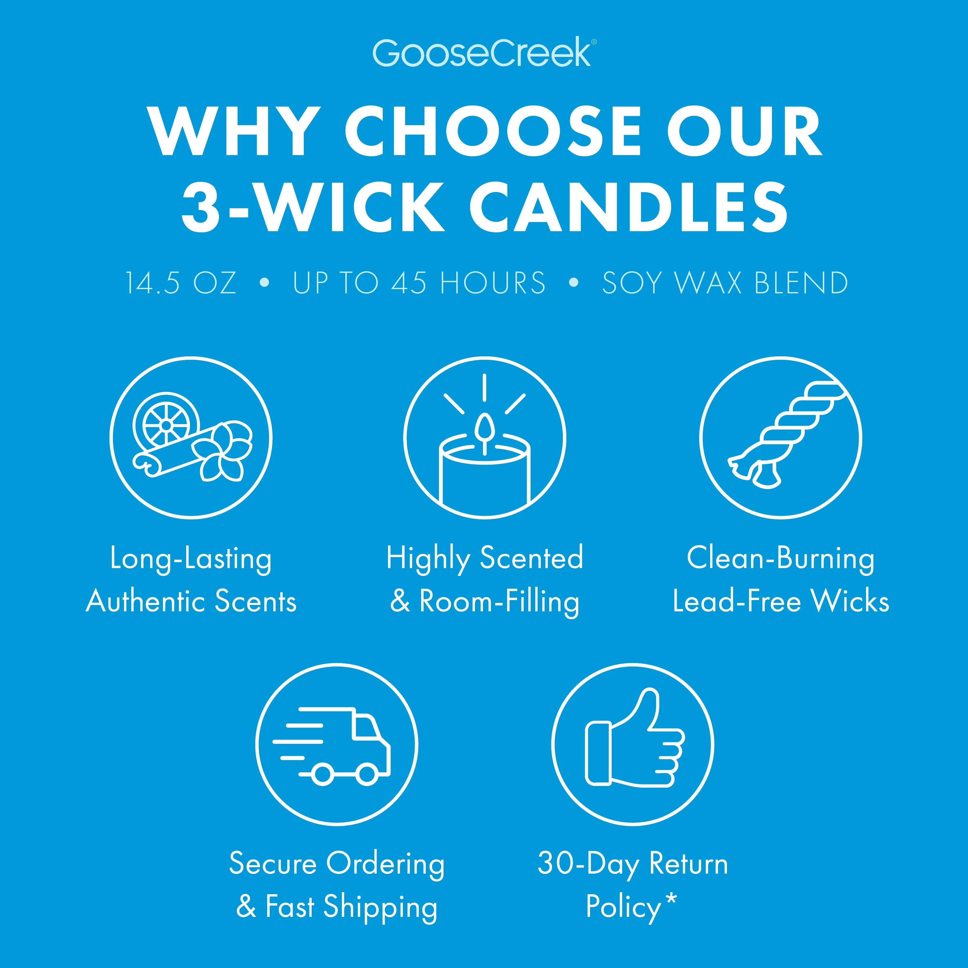 Girl Scout Trefoils? 3-Wick Candle