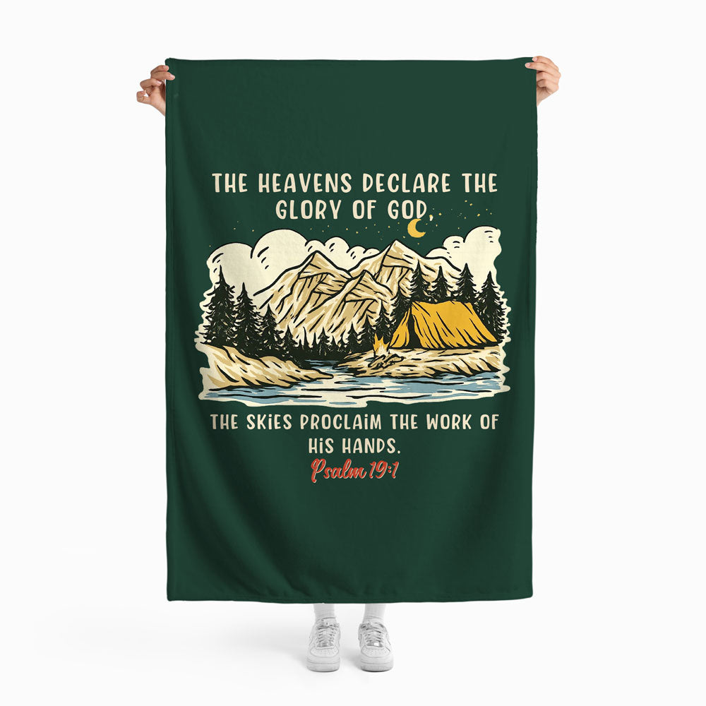 Glory Of God Christian Blanket