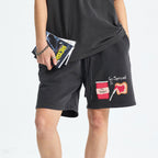 Go Spread It Christian Washed Shorts