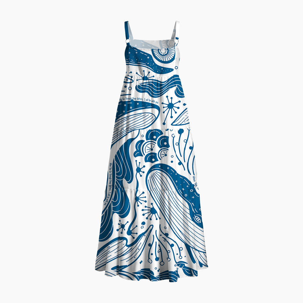 Go Through Deep Waters Christian Maxi Dress
