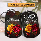 God Calls You Beautiful Personalized Aluminium Keychain