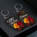 God Calls You Beautiful Personalized Aluminium Keychain