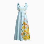 God Has A Plan Chrisitan Tie Shoulder Maxi Dress