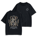 God Has A Plan Christian Heavy Cotton T-Shirt