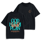 God Has A Plan Christian Heavy Cotton T-Shirt