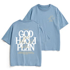 God Has A Plan Christian Heavy Cotton T-Shirt