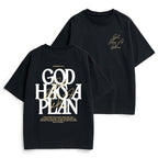 God Has A Plan Christian Heavy Cotton T-Shirt