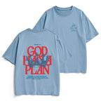 God Has A Plan Christian Heavy Cotton T-Shirt