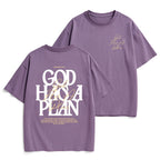 God Has A Plan Christian Heavy Cotton T-Shirt
