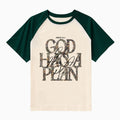 God Has A Plan Christian Raglan Sleeve T-Shirt