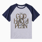God Has A Plan Christian Raglan Sleeve T-Shirt