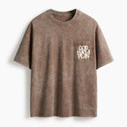 God Has A Plan Washed Unisex Pocket T-Shirt