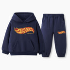 God Heals Christian Kid Fleece Hoodie Set