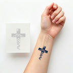 God Is Better Than Highs And Lows 12pcs Christian Temporary Tattoos
