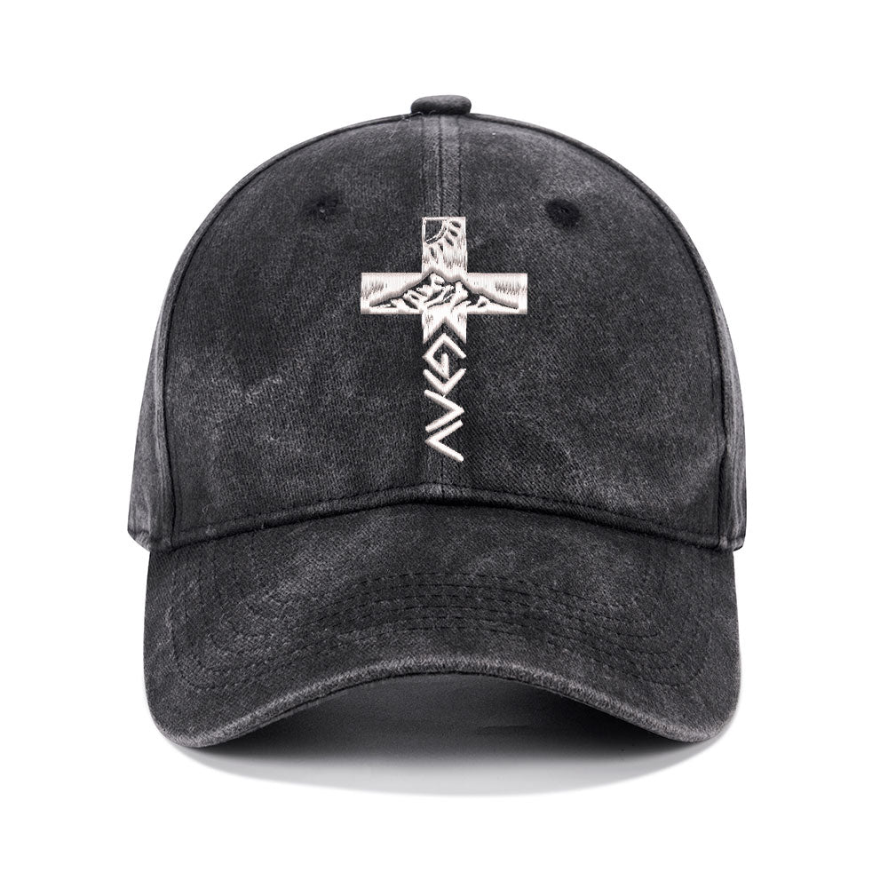 God Is Better Than Highs And Lows Christian Washed Hat