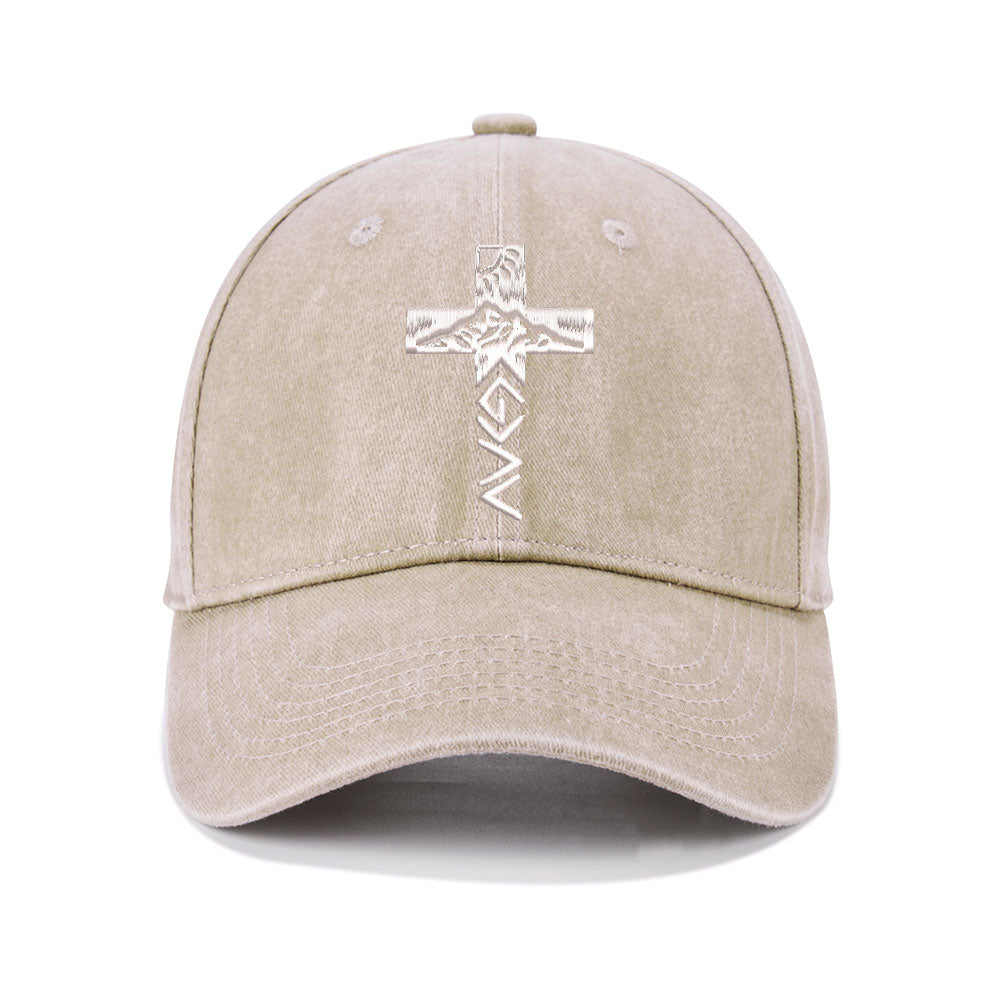 God Is Better Than Highs And Lows Christian Washed Hat