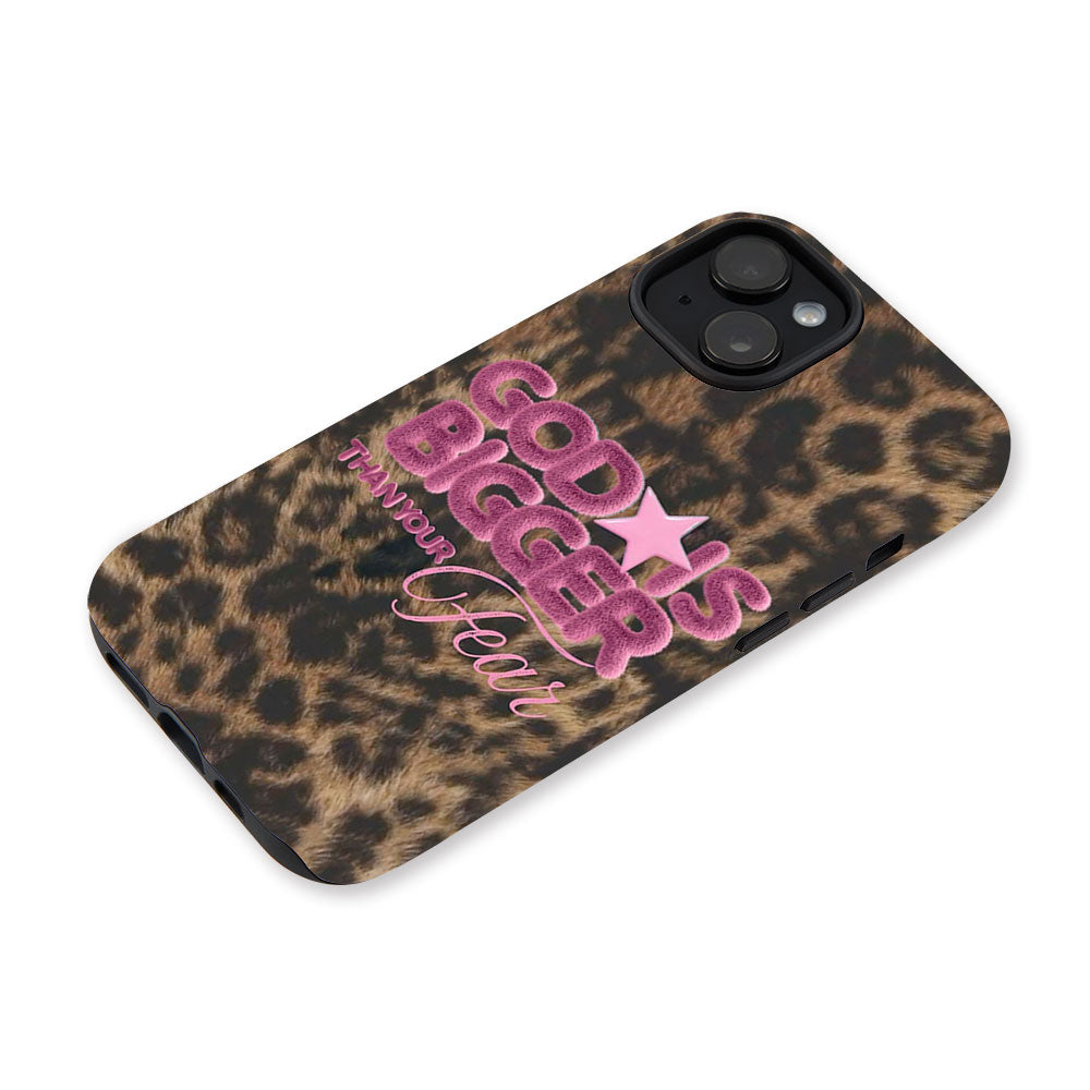 God Is Bigger Than Your Fear Christian Phone Case
