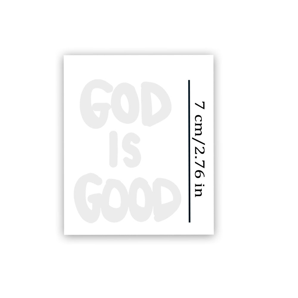 God Is Good 12pcs Christian Temporary Tattoos