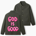 God Is Good Christian Coach Jacket