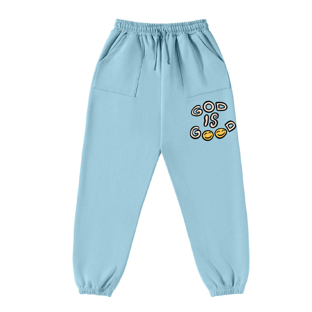 God Is Good Christian Fleece Sweatpants