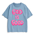 God Is Good Christian Heavy Cotton T-Shirt