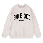 God Is Good Christian Washed Sweatshirt