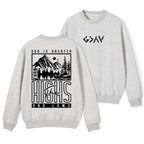 God Is Greater Christian Fleece Sweatshirt