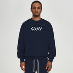 God Is Greater Christian Fleece Sweatshirt