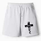 God Is Greater Than The Highs And Lows Christian Fleece Shorts