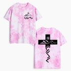 God Is Greater Than The Highs And Lows Christian Heavy Cotton Tie Dye T-Shirt