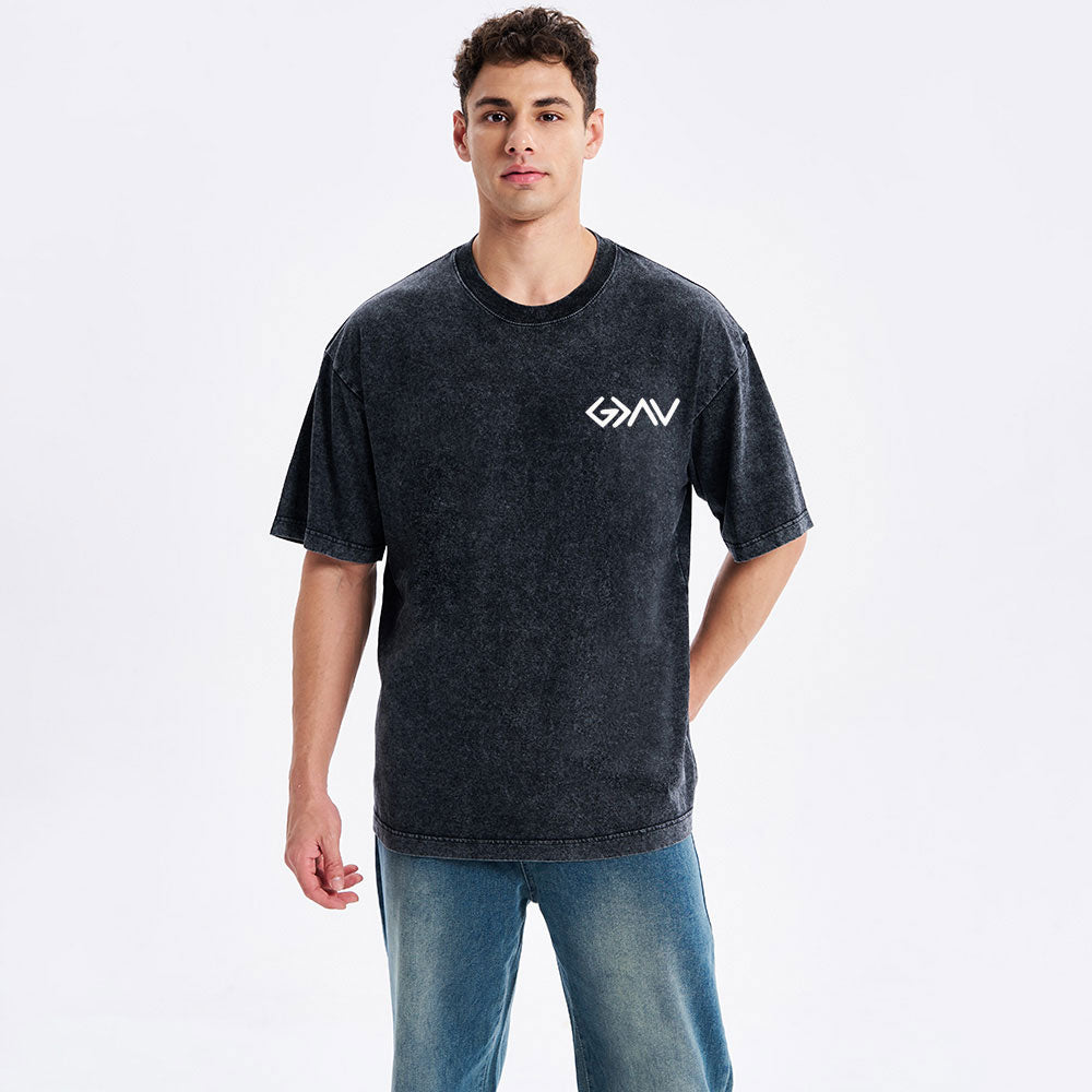 God Is Greater Than The Highs And Lows Christian Washed T-Shirt