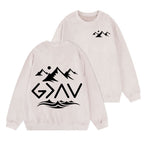 God Is Greater Than The Highs And The Lows Christian Washed Sweatshirt
