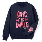 God Is Love Christian Fleece Sweatshirt